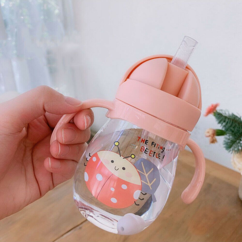 Sports Equipment Stores - 350 ML Children Portable Straw Drinkware