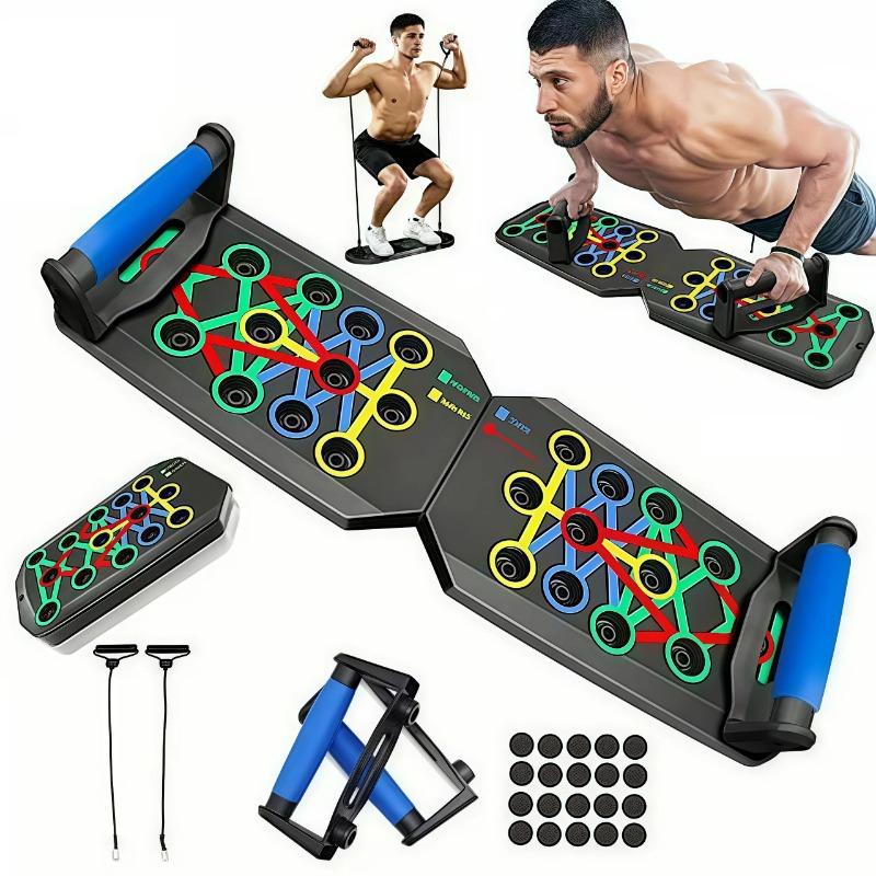 Sports Equipment Online - Foldable Push Up Board with Resistance