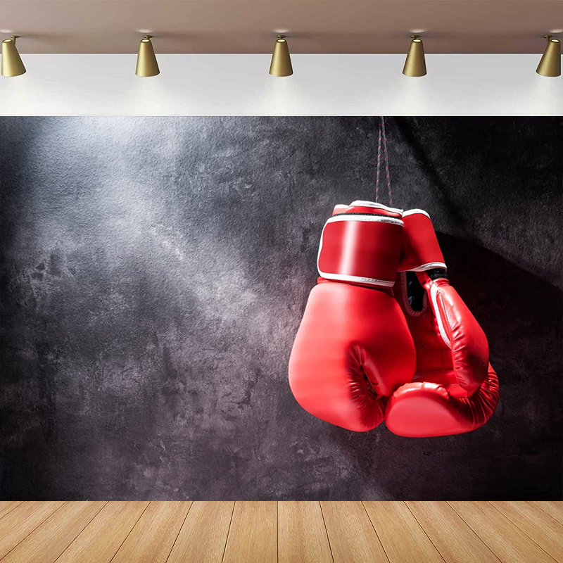 Photography Backdrop Gym Boxin - Sports Equipment Background ulasan dan harga