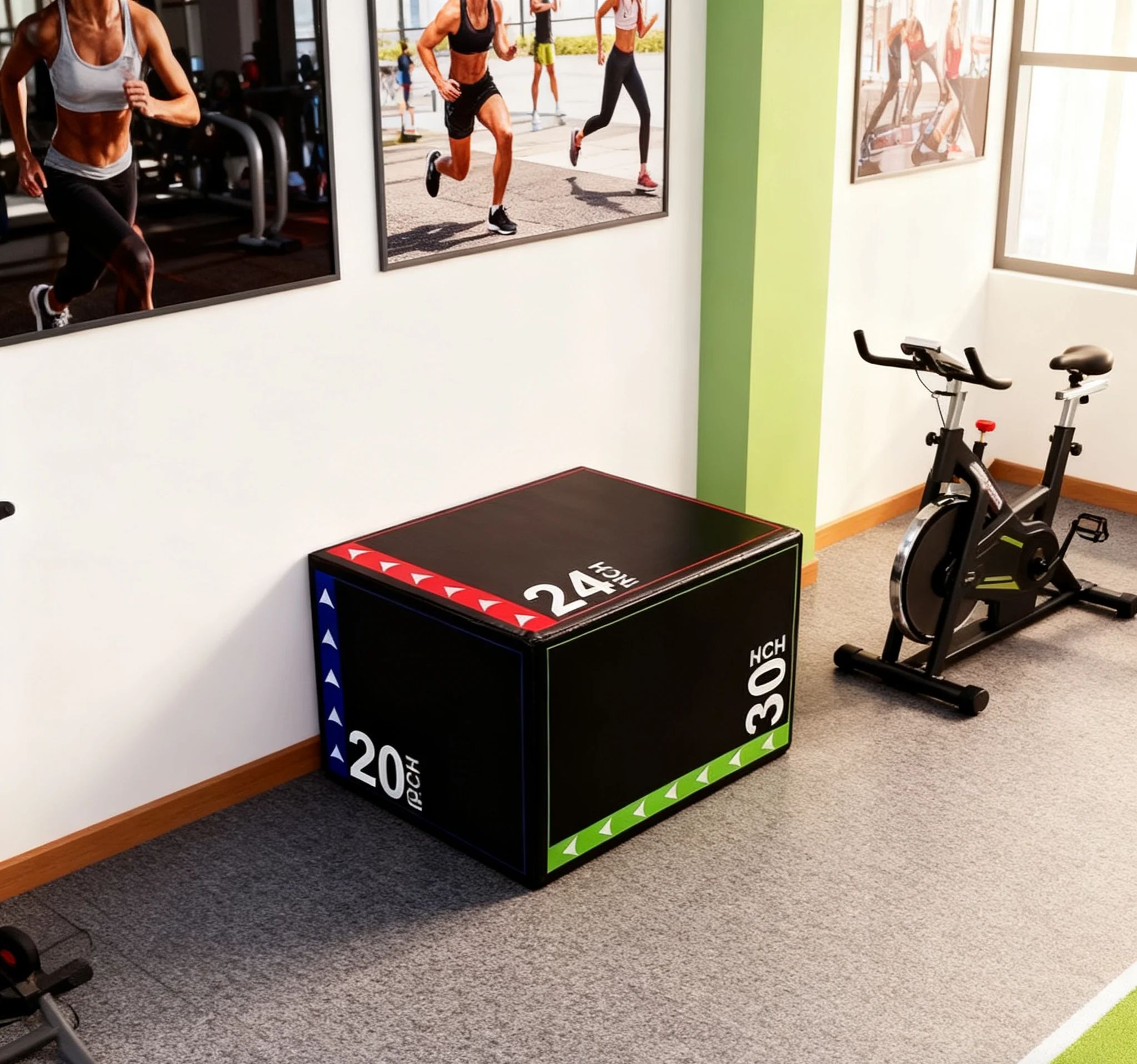 3-in-1Jump Box Plyometric Box  - Sports Equipment Online ulasan dan harga