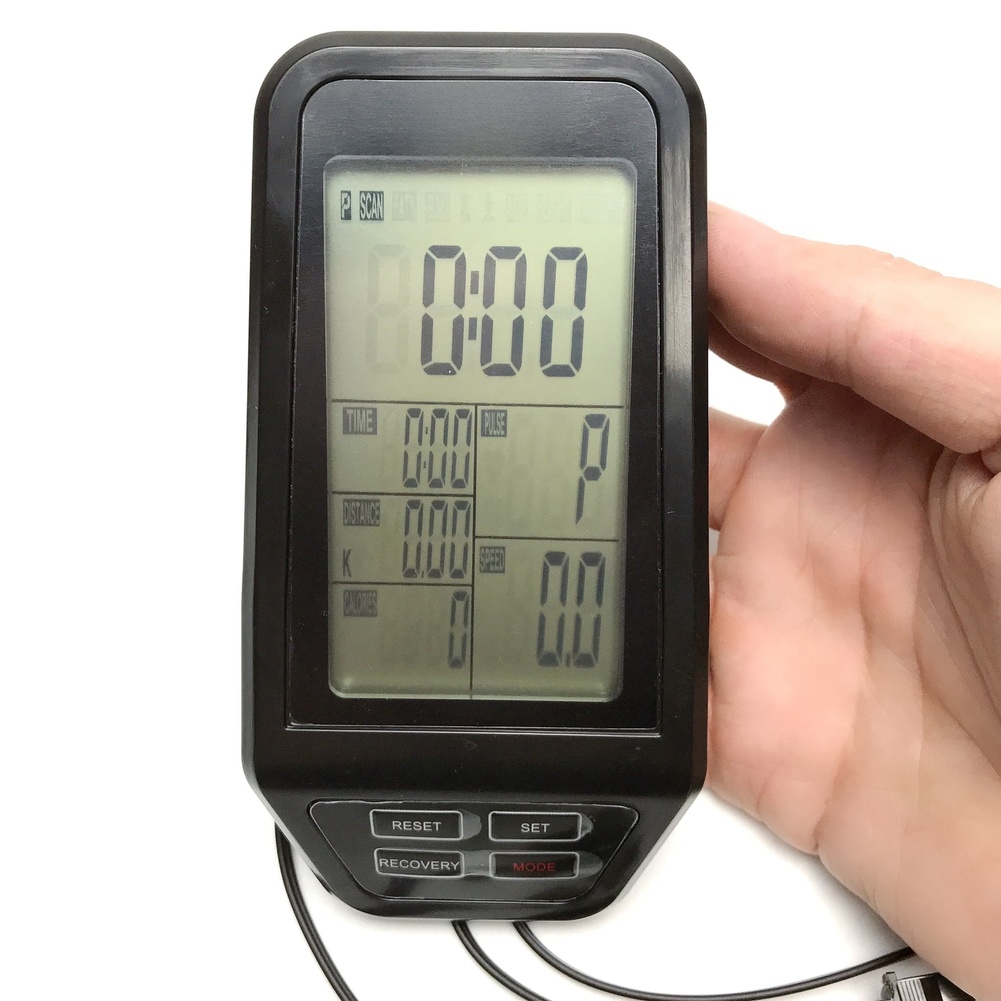 Black Exercise Bike Computer D - Sports Equipment Online ulasan dan harga