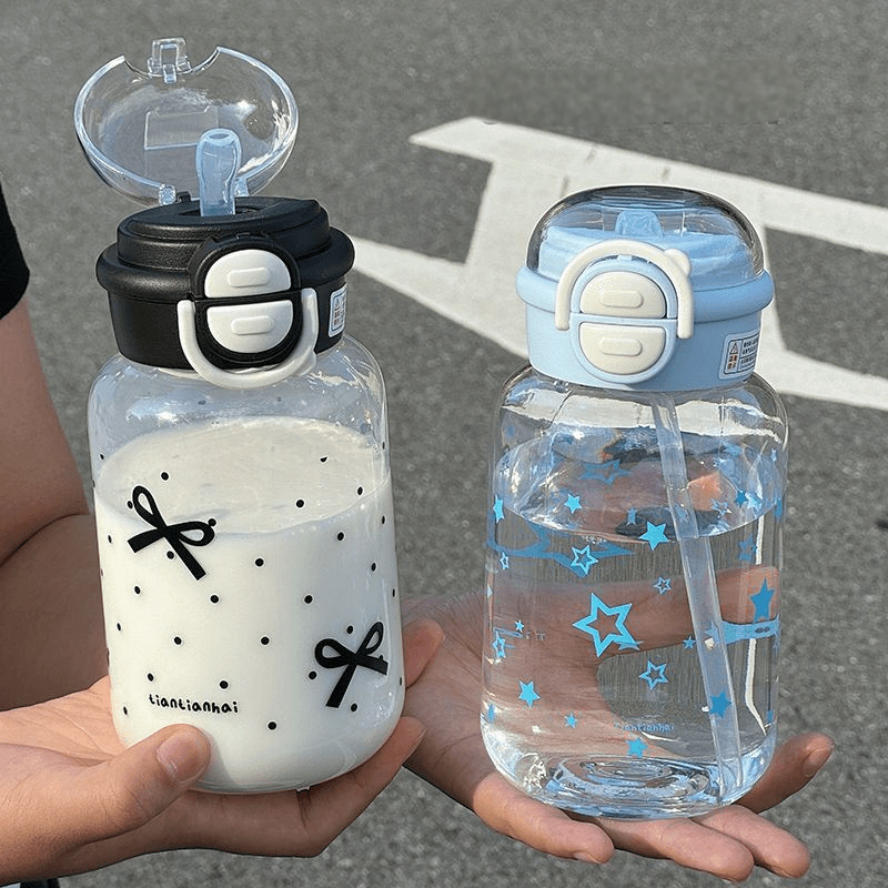 Cute Water Bottle with Straw P - Sports Equipment 4 Year Old ulasan dan harga