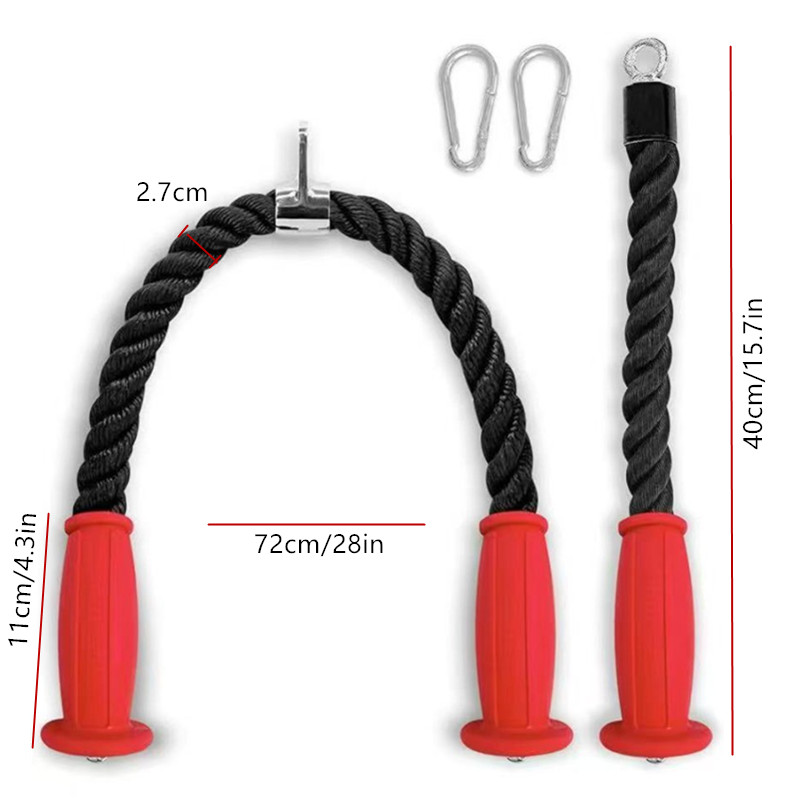 Ergonomic Tricep Ropes Non-Sli - Sports Equipment Online ulasan dan harga