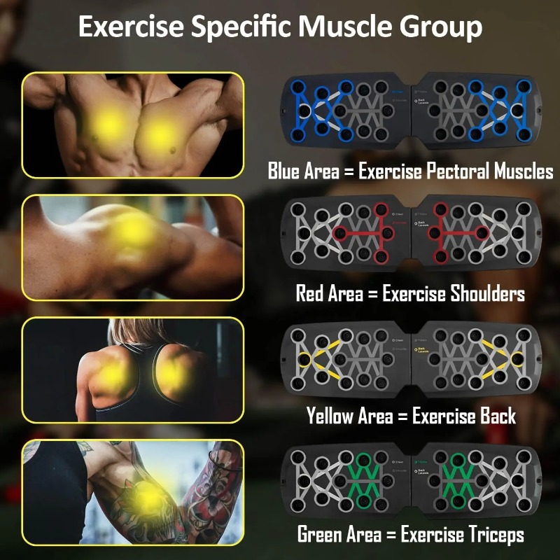 Foldable Push Up Board with Re - Sports Equipment Online ulasan dan harga
